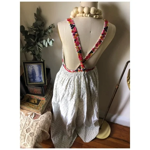 Ulla Johnson
Women's White Razi Embroidered Printed Linen Cotton-blend Jumpsuit - Picture 10 of 16